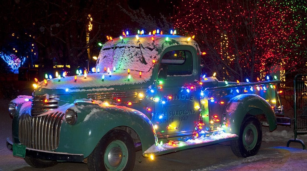 platt-hill-holiday-lighting-guide-2020-lights-on-old-truck