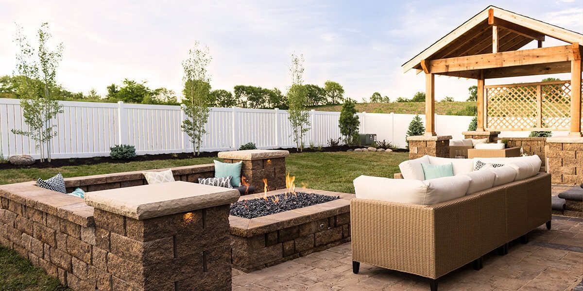 platt hill nursery transform landscape in stages patio furniture gazebo fireplace