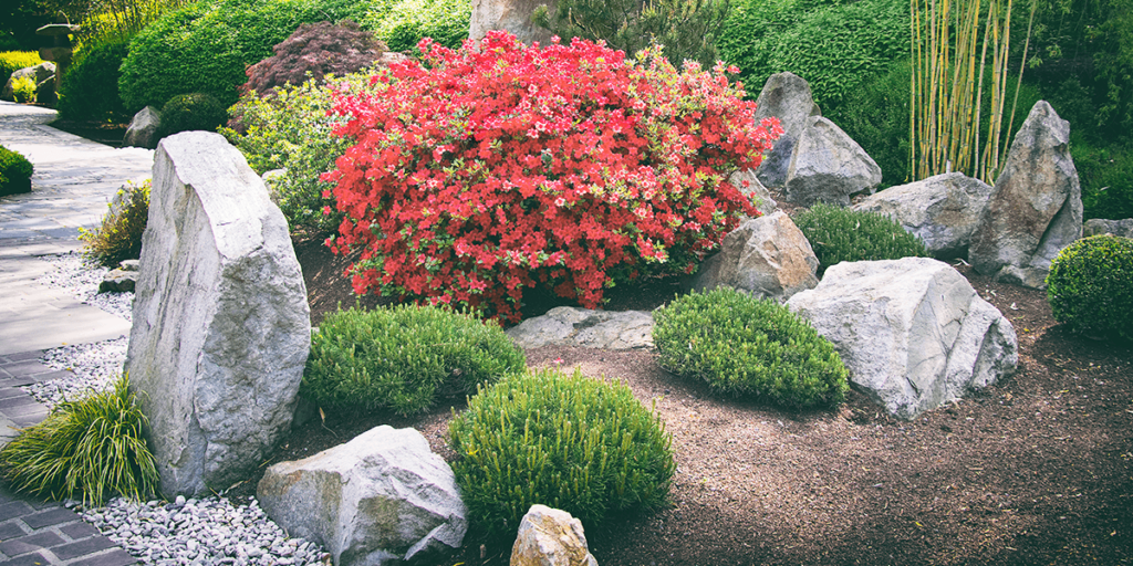 How To Build A Rock Garden Platt Hill, Using Large Rocks In Landscaping Pics
